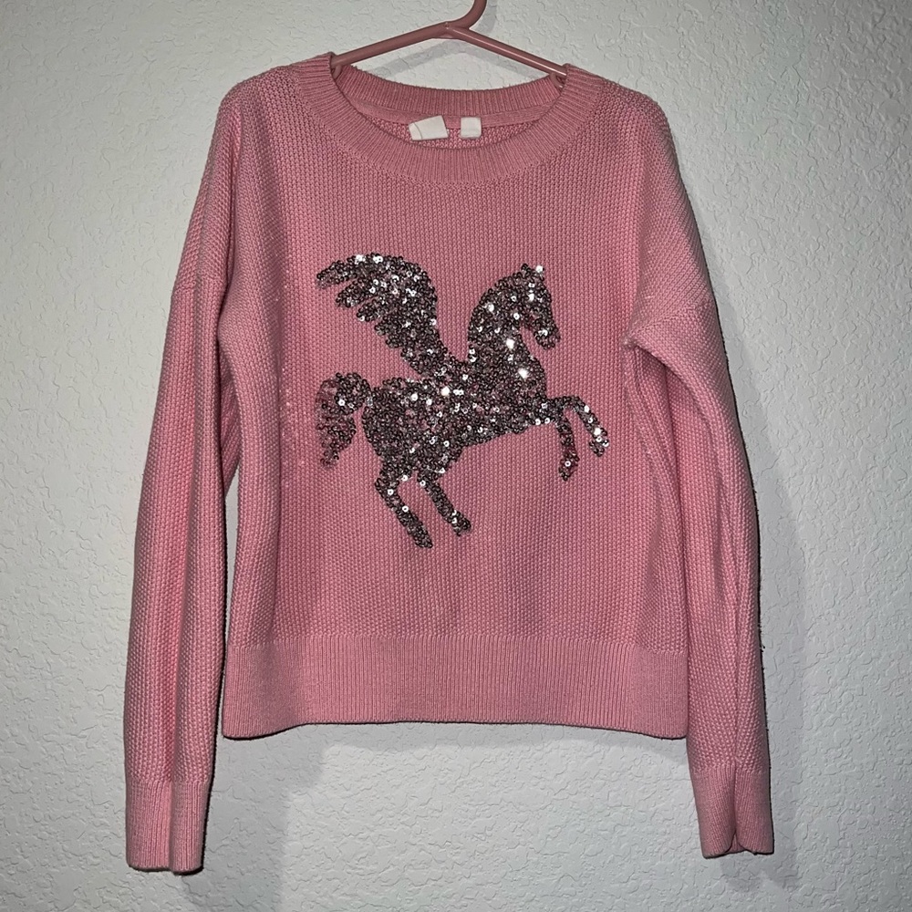 Gap sequin unicorn sweater